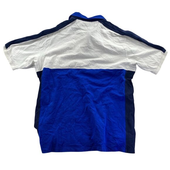 Polo Ralph Lauren Mens Rugby Polo Shirt 2XLT Colorblock Short Sleeve Quarter Zip - Picture 2 of 14